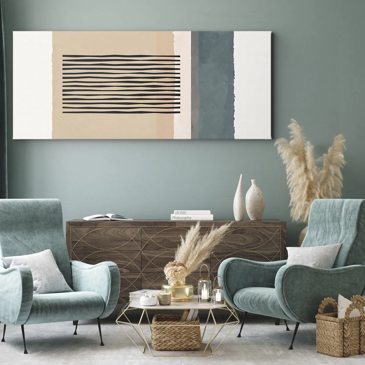 Obraz na plátne - Všetko v poriadku - 100x40 cm