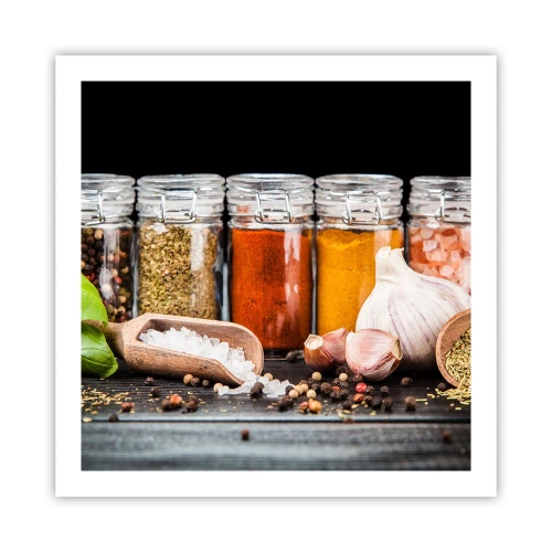 Plagát - Aby mal život chuť - 60x60 cm