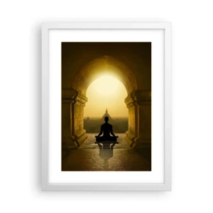 Plagát v bielom ráme - Plná harmónia - 30x40 cm