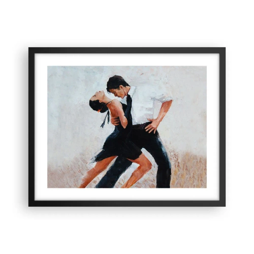 Plagát v čiernom ráme - Tango mojich túžob a snov - 50x40 cm
