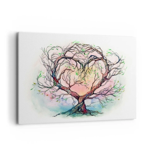 Obraz na plátne - Spoločne proti víchriciam - 100x70 cm