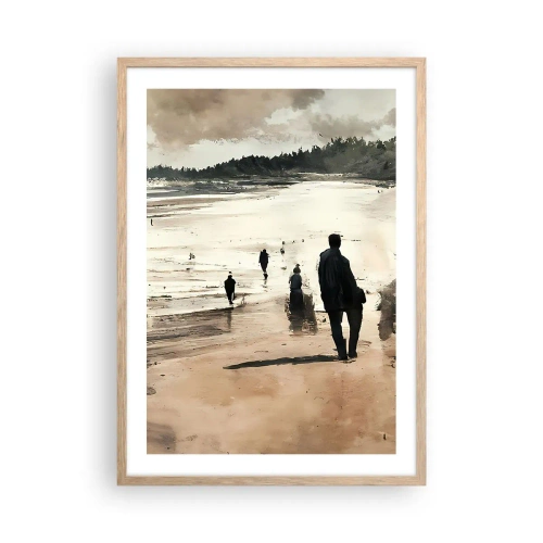 Plagát v ráme zo svetlého duba - Vyvolaní - 50x70 cm