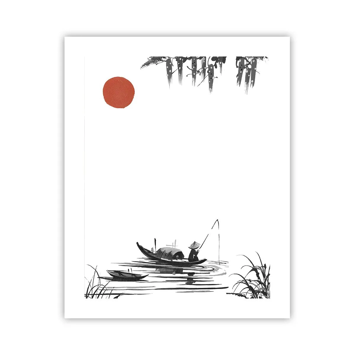 Plagát - Ázijské popoludnie - 40x50 cm
