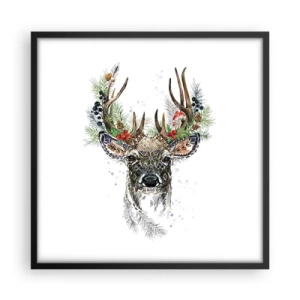 Plagát v čiernom ráme - V slávnostnom rúchu - 50x50 cm