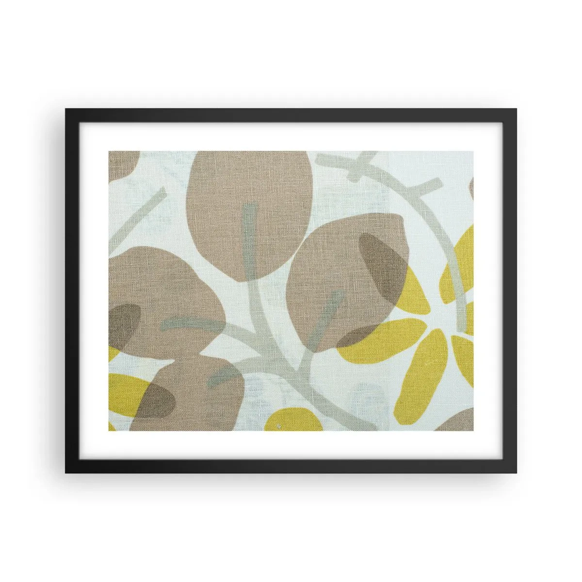 Plagát v čiernom ráme - Kompozícia v plnom slnku - 50x40 cm