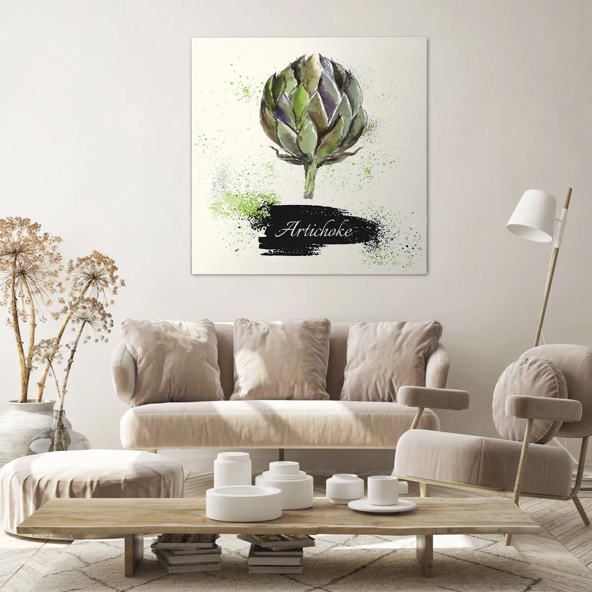 Obraz na plátne - Nech žije zelenina! - 70x70 cm