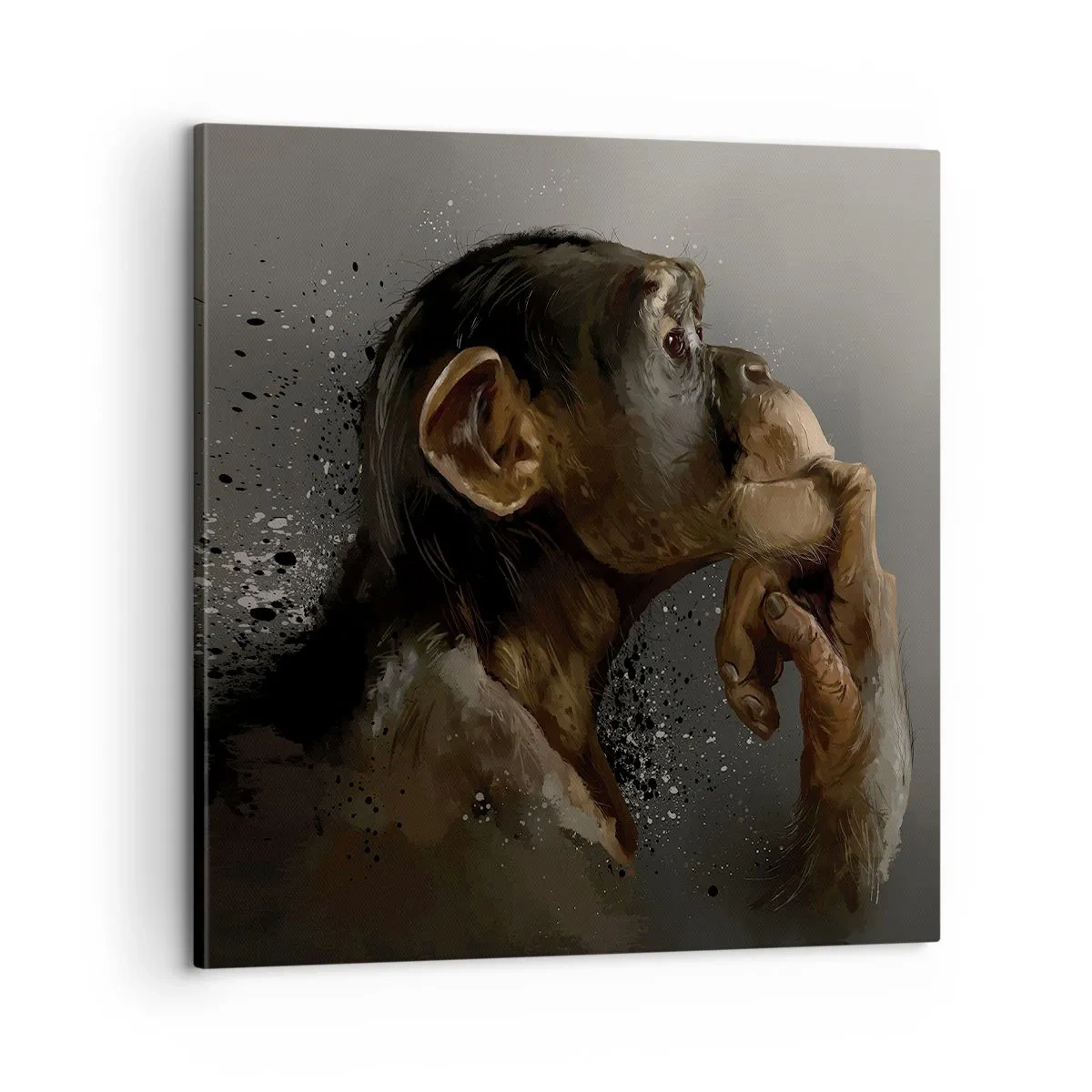 Obraz na plátne - Určite mysliteľ - 60x60 cm
