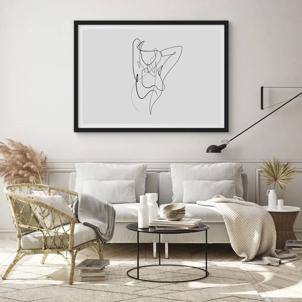 Plagát v čiernom ráme - Ty si záhada… - 91x61 cm