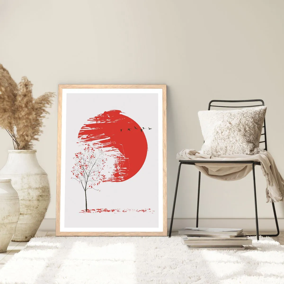 Plagát v ráme zo svetlého duba - Poznáte túto krajinu? - 61x91 cm