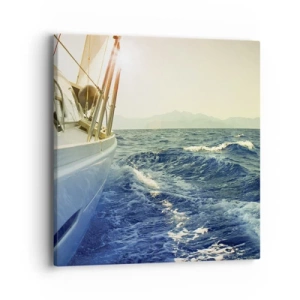 Obraz na plátne - Za dobrodružstvom - 40x40 cm