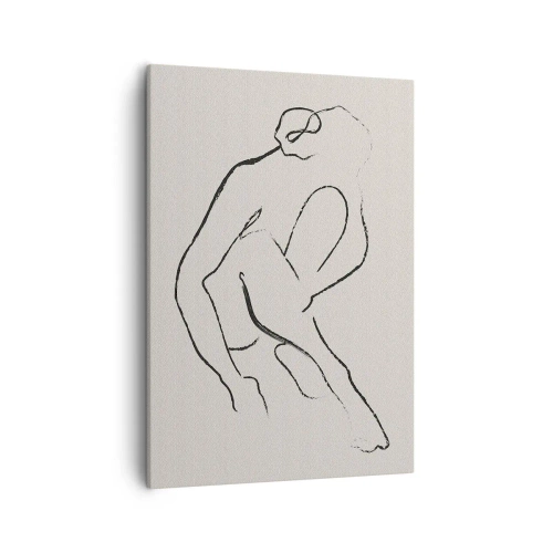 Obraz na plátne - Intímna skica - 50x70 cm