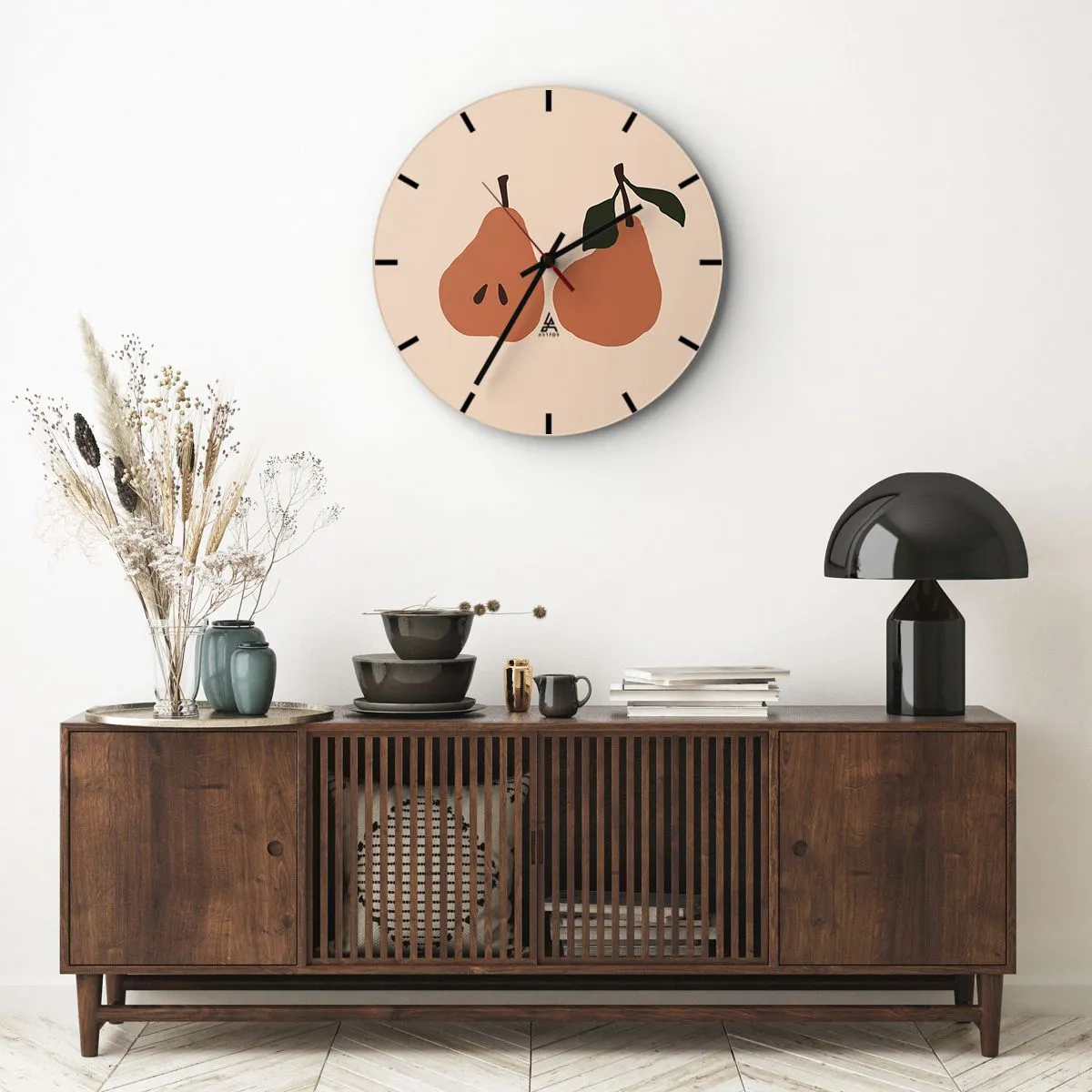 Nástenné hodiny - Číra sladkosť - 40x40 cm