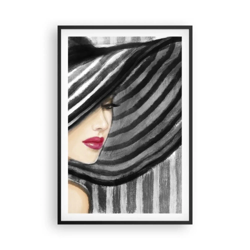 Plagát v čiernom ráme - Kde ťa hľadať? - 61x91 cm