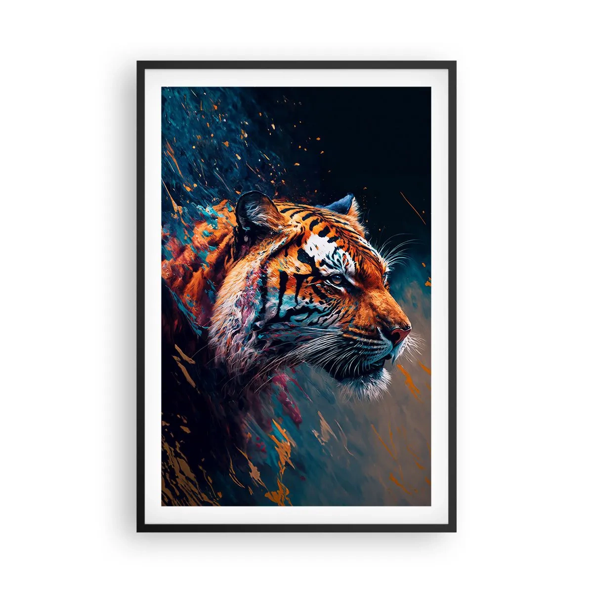 Plagát v čiernom ráme - Divoká krása - 61x91 cm