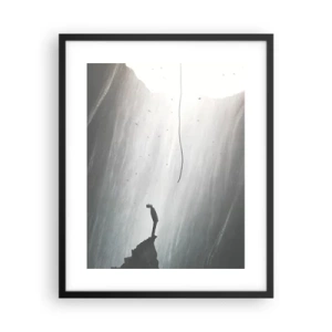 Plagát v čiernom ráme - Vždy máte na výber - 40x50 cm