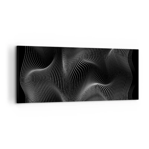 Obraz na plátne - Tanec svetla v priestore - 100x40 cm