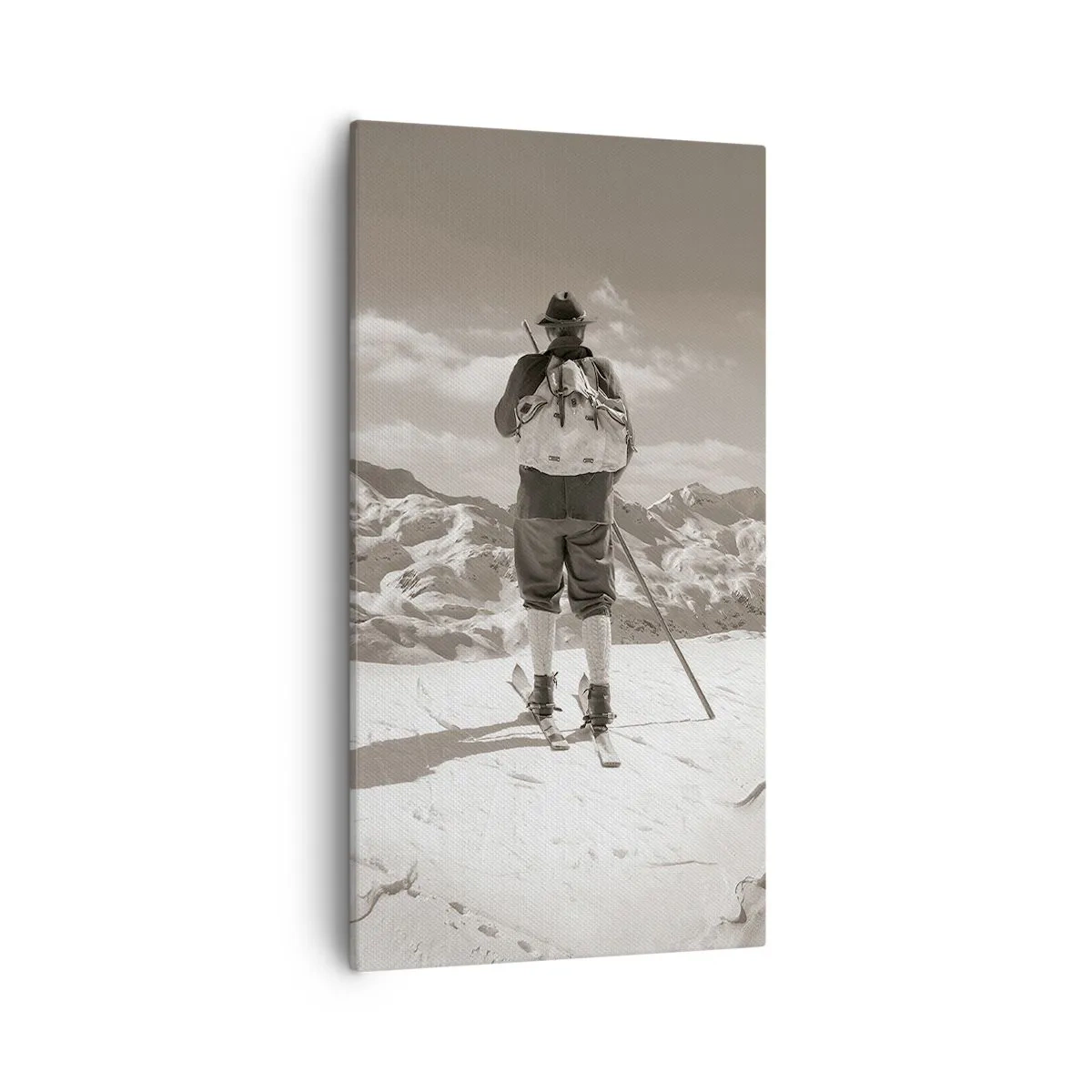 Obraz na plátne - Rovnaké hory - 55x100 cm