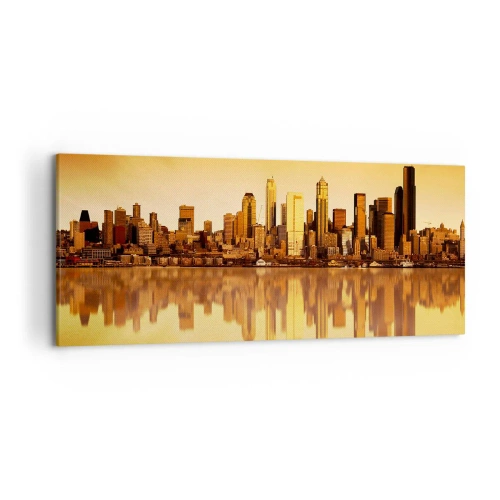 Obraz na plátne - Ticho metropoly - 120x50 cm
