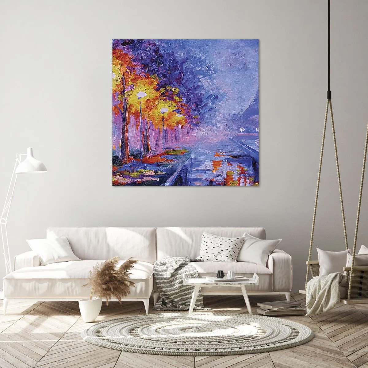 Obraz na plátne - Prechádzka snov - 60x60 cm
