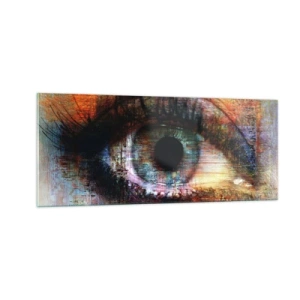Obraz na skle - Možno sa pozrieť do duše - 100x40 cm