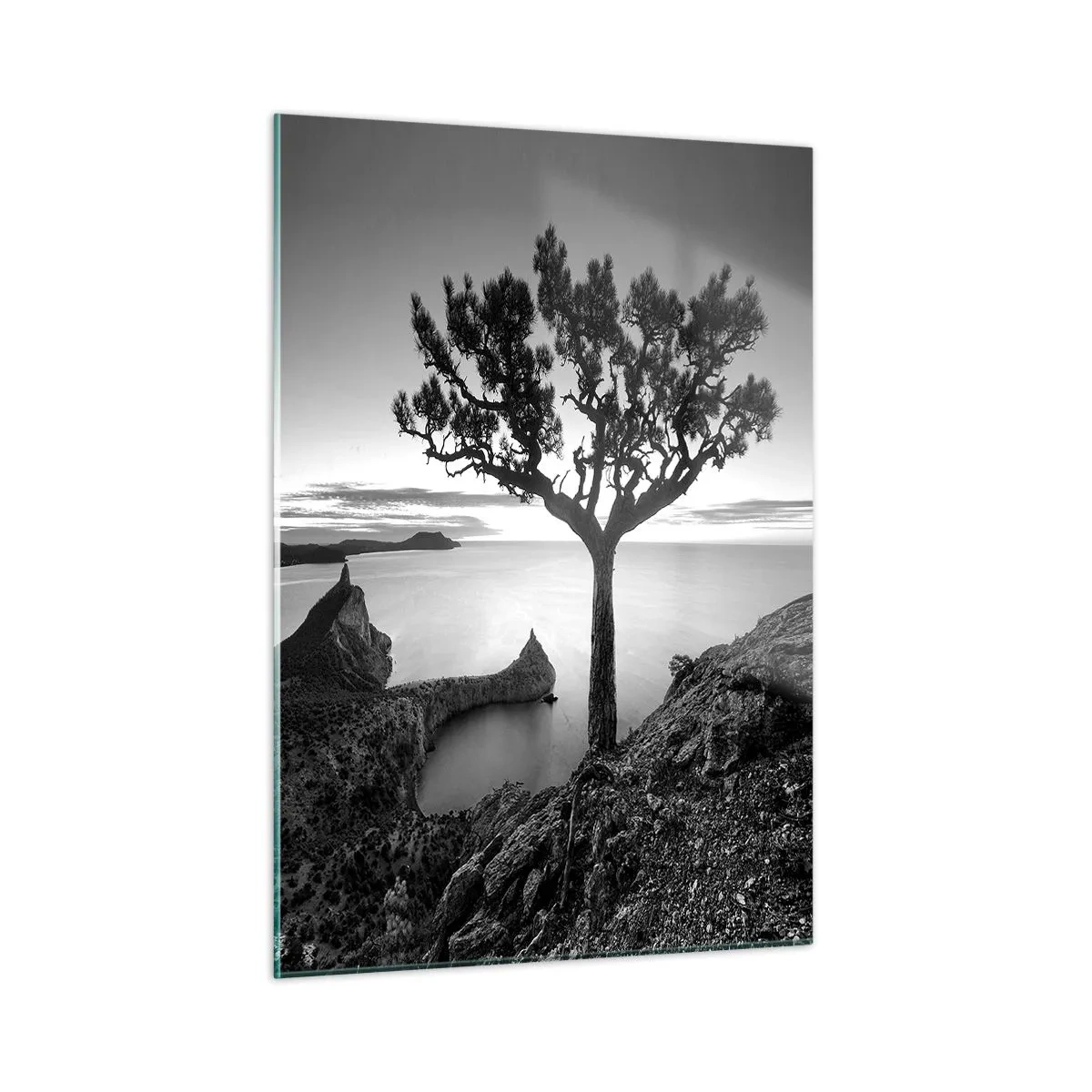 Obraz na skle - Pokoj až k horizontu - 50x70 cm