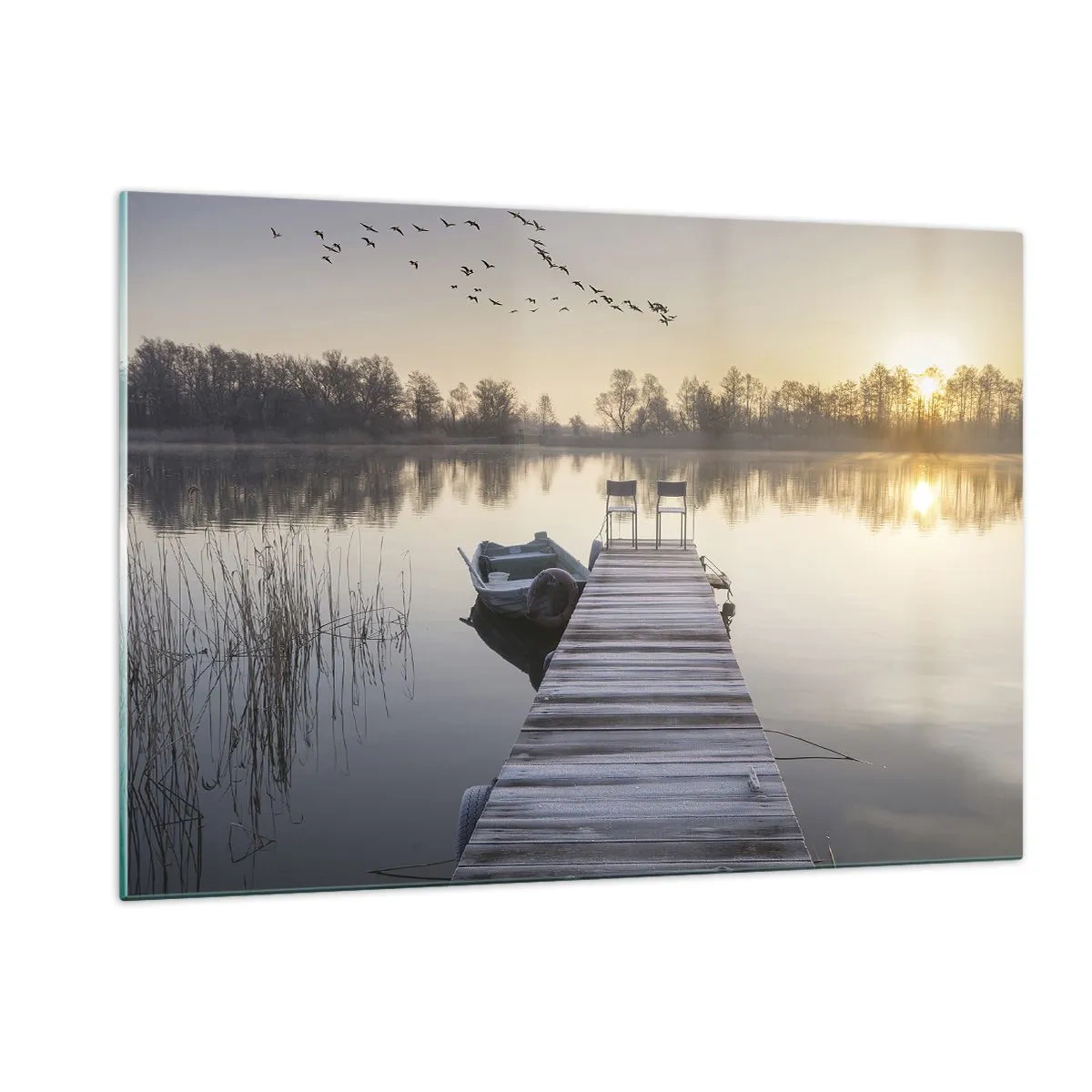 Obraz na skle - Časom sa vrátim - 120x80 cm