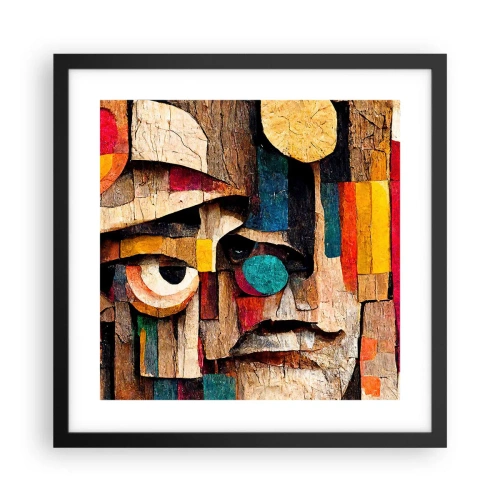 Plagát v čiernom ráme - Vidím ťa… - 40x40 cm