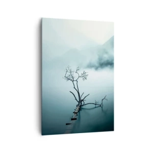 Obraz na plátne - Z vody a hmly - 70x100 cm
