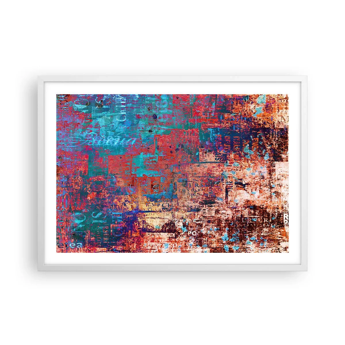 Plagát v bielom ráme - Pamäť a zabudnutie - 70x50 cm