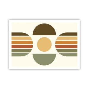 Plagát - Vo farbách zeme - 100x70 cm