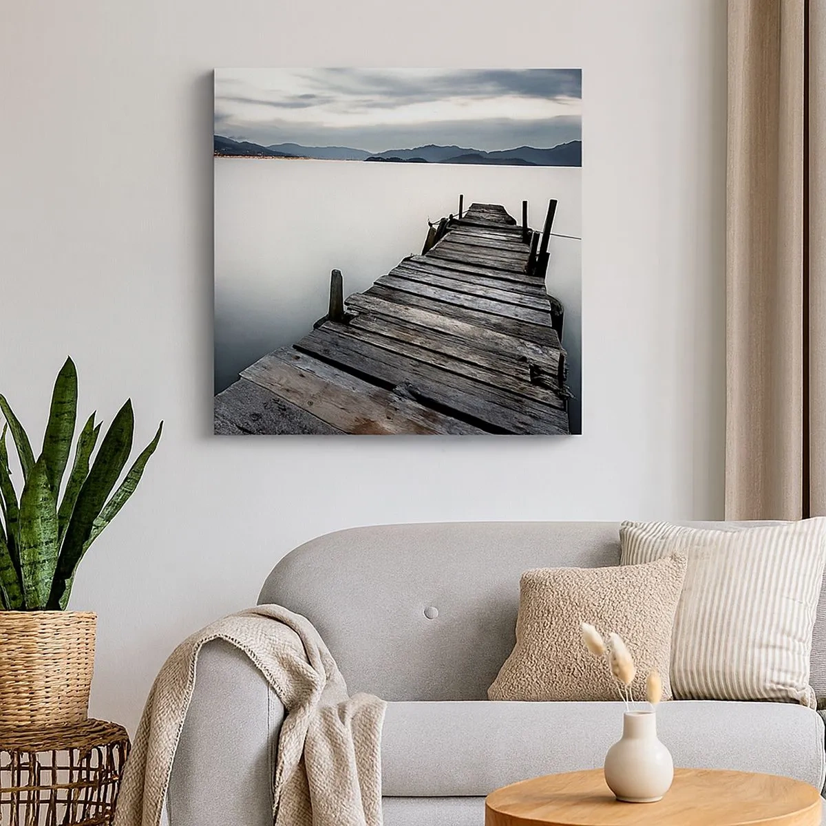 Obraz na plátne - Ponoriť sa do pokoja - 30x30 cm