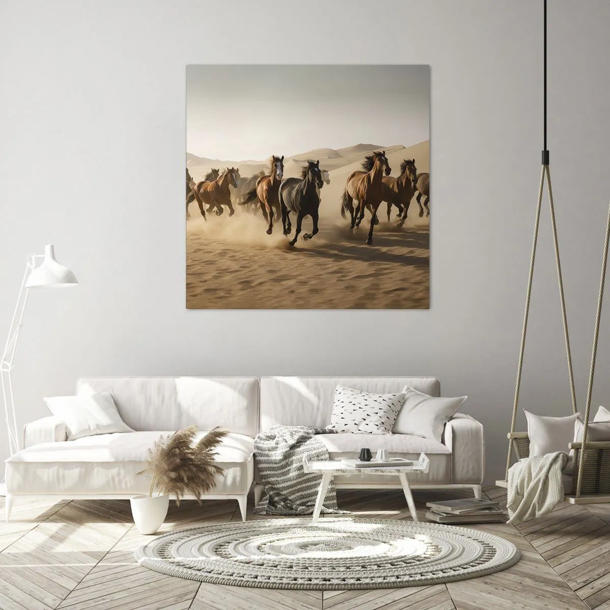 Obraz na plátne - Voľné ako vietor - 60x60 cm