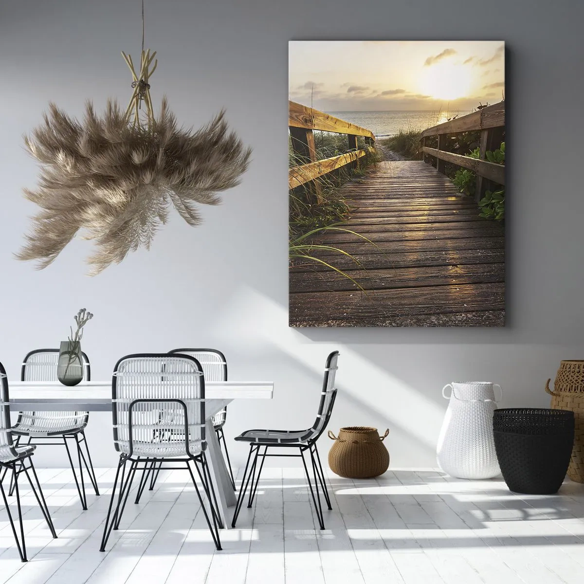 Obraz na plátne - A priamo k brehu - 45x80 cm