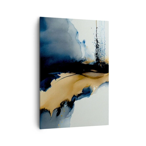 Obraz na plátne - Za závojom - 70x100 cm