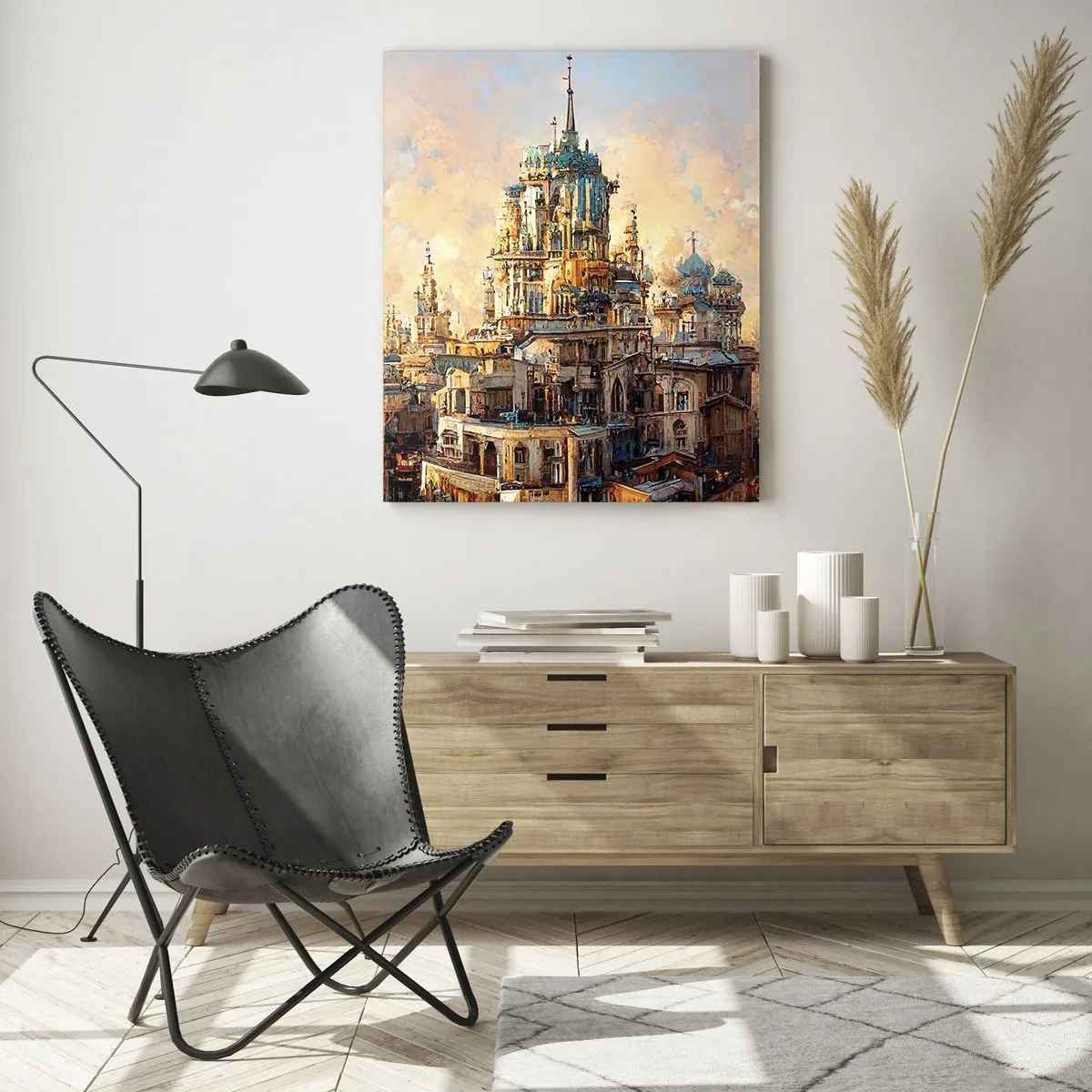 Obraz na skle - Mesto miest - 50x70 cm