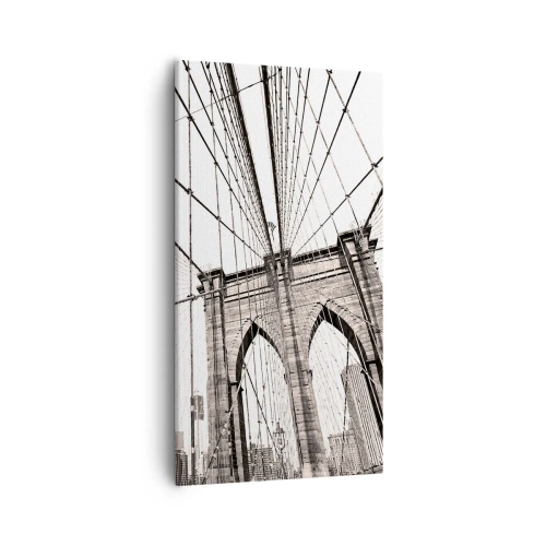 Obraz na plátne - Newyorská katedrála - 55x100 cm