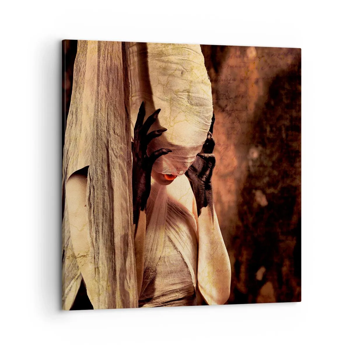 Obraz na plátne - Medzi dobrom a zlom - 50x50 cm