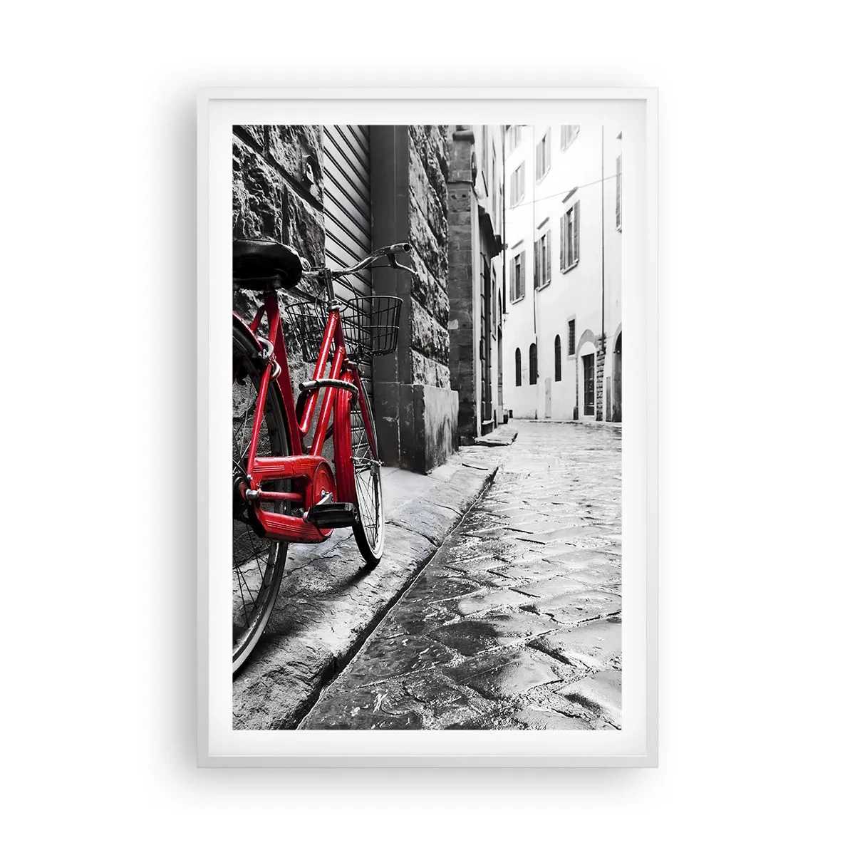 Plagát v bielom ráme - Skutočná krása nestarne - 61x91 cm