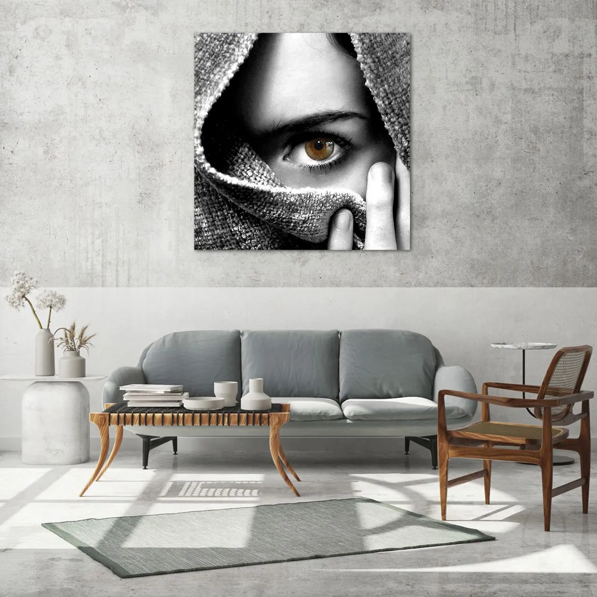 Obraz na skle - Poznaj tajomstvo - 40x40 cm