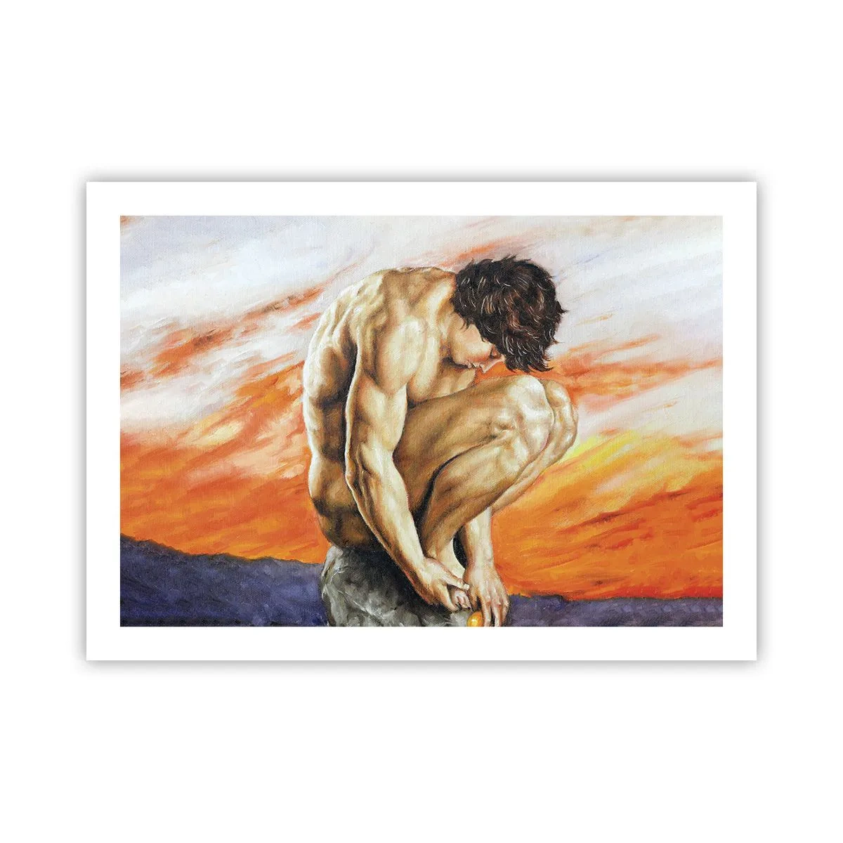 Plagát - Ponorený do seba - 70x50 cm