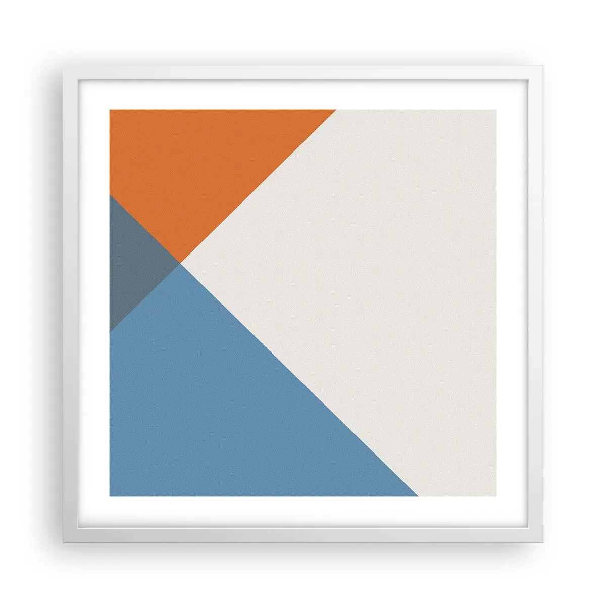 Plagát v bielom ráme - Pod uhlom… - 50x50 cm
