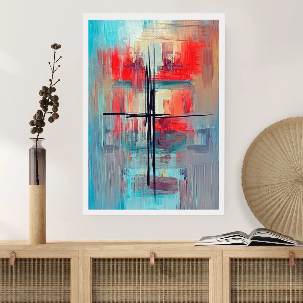 Plagát - Krajina v neznámej dimenzii - 40x50 cm