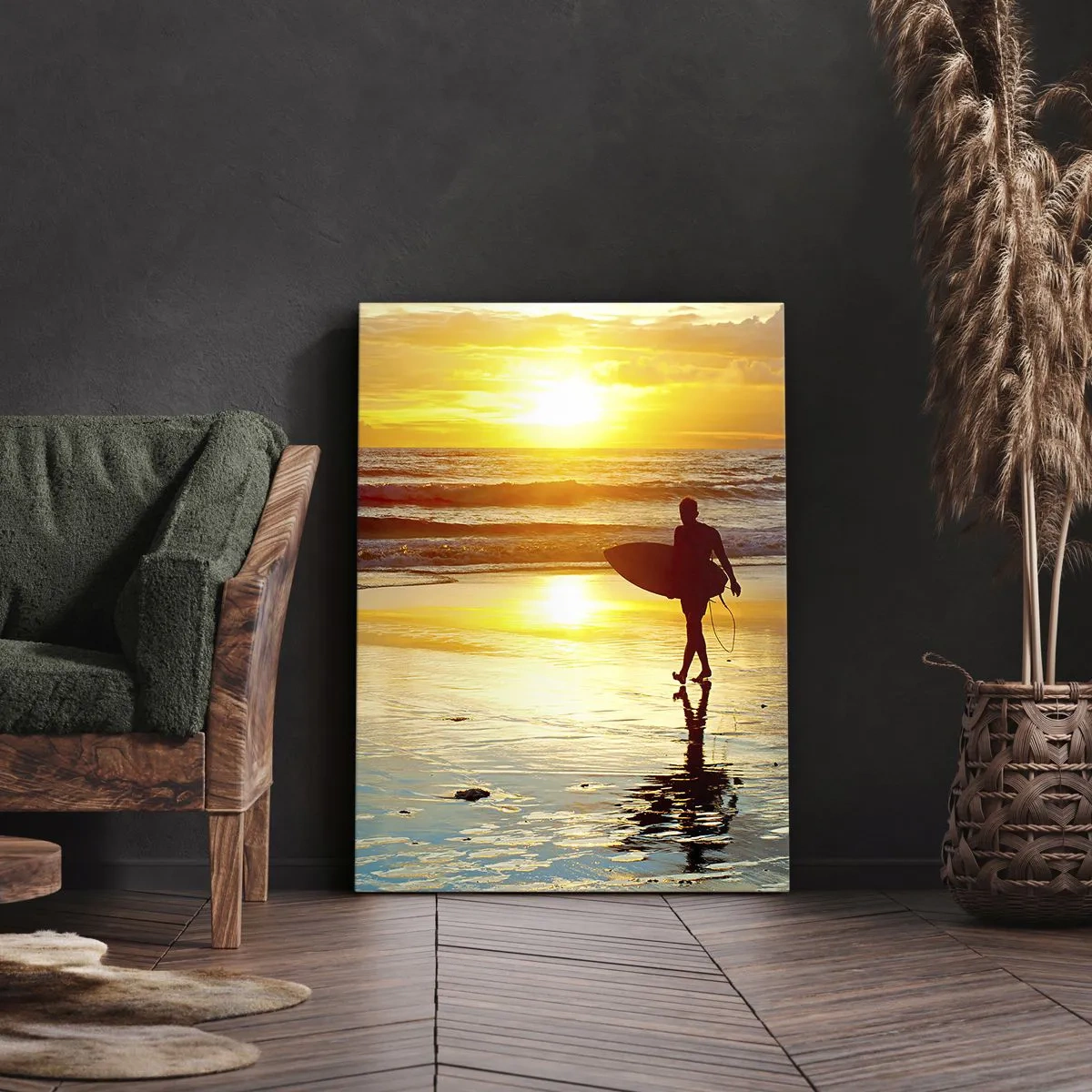 Obraz na plátne - Návrat bojovníka - 50x70 cm