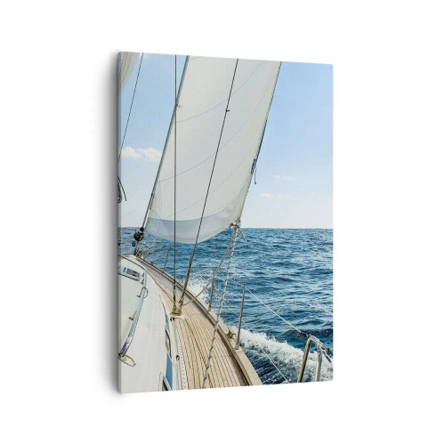 Obraz na plátne - Ahoj, dobrodružstvo - 50x70 cm