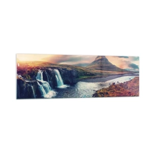 Obraz na skle - V majestáte prírody - 160x50 cm