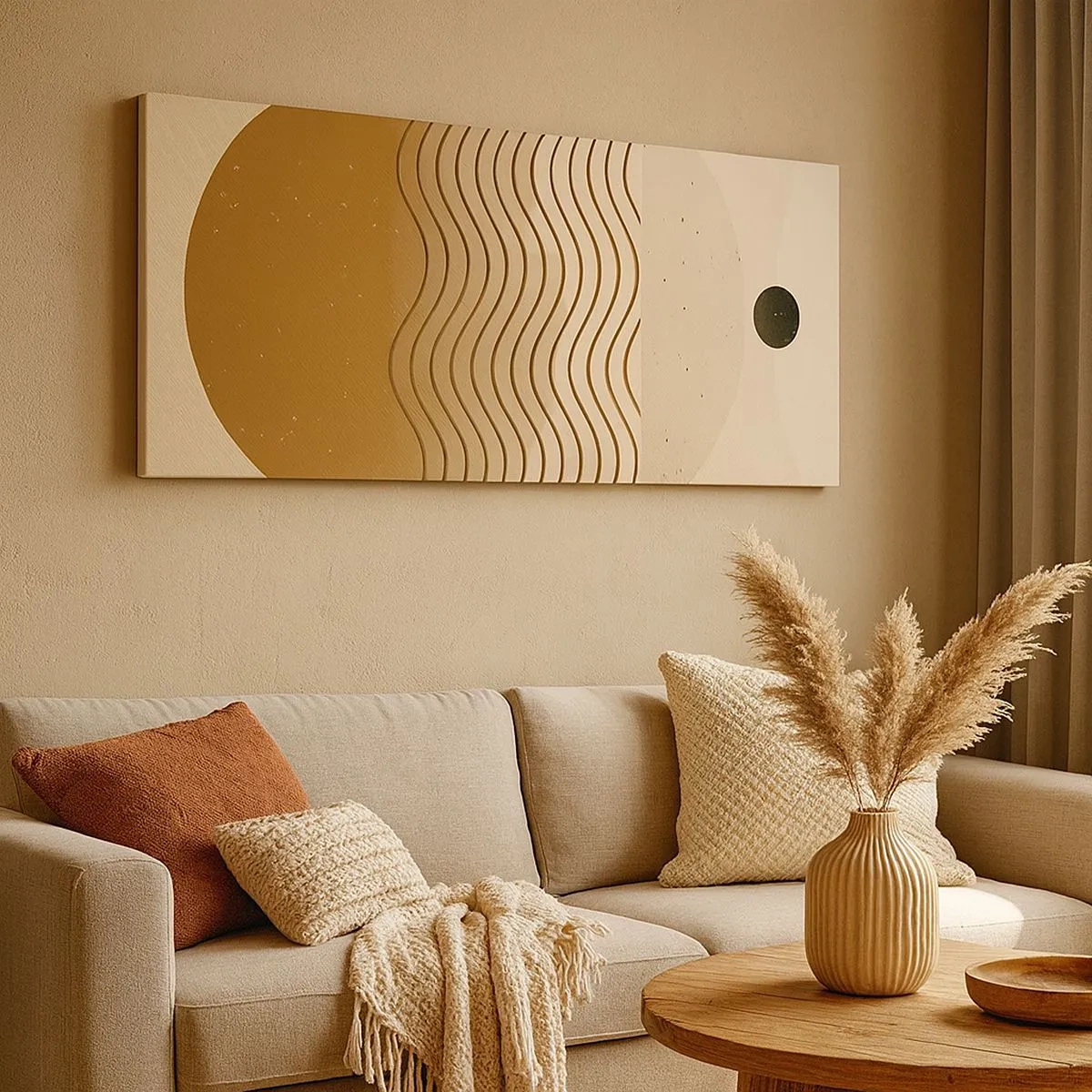 Obraz na plátne - O pôvode geometrických obrazcov - 100x40 cm