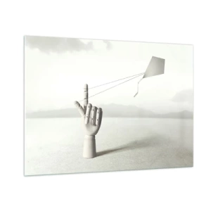 Obraz na skle - Výzva - 100x70 cm