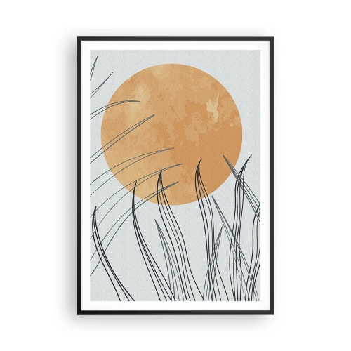 Plagát v čiernom ráme - Vždy ku slnku - 70x100 cm