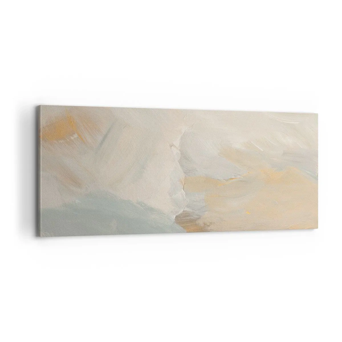 Obraz na plátne - Abstrakcia – krajina nehy - 100x40 cm
