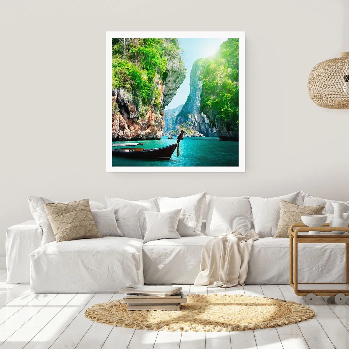 Plagát - Pozvánka na exotickú cestu - 60x60 cm